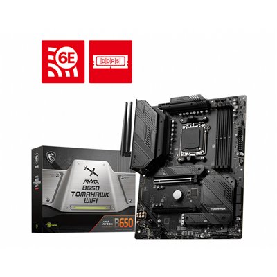 MSI Mag B650 Tomahawk WIFI Motherboard ATX με AMD AM5 Socket