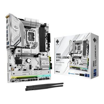 ASRock B860 Steel Legend WIFI Motherboard ATX με Intel 1851 Socket