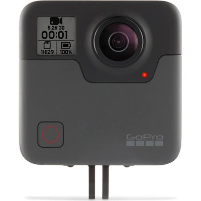 GoPro Fusion Action Camera 4K Ultra HD Λήψης 360° Υποβρύχια με WiFi Μαύρη