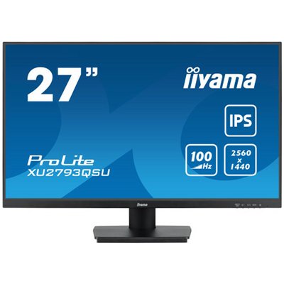 Iiyama ProLite XU2793QSU-B7 IPS Monitor 27" QHD 2560x1440