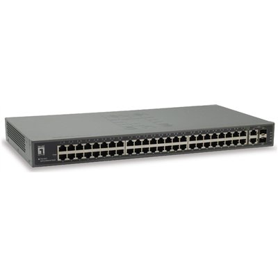 Level One FGU-5021 Unmanaged L2 Switch με 48 Θύρες Ethernet και 2 SFP Θύρες