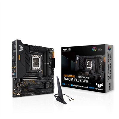 Asus TUF Gaming B660M-PLUS WIFI Motherboard Micro ATX με Intel 1700 Socket