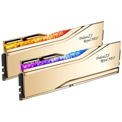 G.Skill Trident Z5 Royal Neo EXPO RGB DDR5 32GB RAM με 2x16GB Modules και Ταχύτητα 6400 για Desktop F5-6400J3039G16GX2-TR5NG