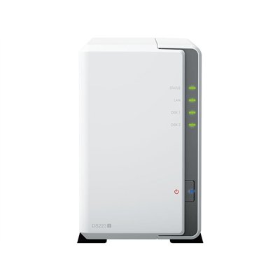 Synology DiskStation DS223J NAS Tower με 2 θέσεις για HDD/SSD