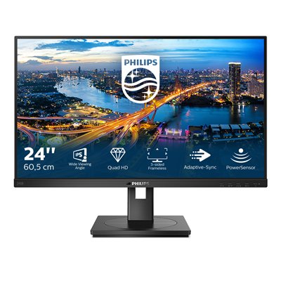 Philips B Line 245B1 IPS Gaming Monitor 23.8" QHD 2560x1440 με Χρόνο Απόκρισης 4ms GTG
