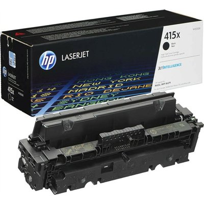 HP 415X Γνήσιο Toner Laser Εκτυπωτή Μαύρο High Yield 7500 Σελίδων (W2030X)