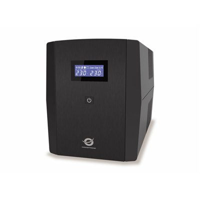 Conceptronic ZEUS08EM UPS Line-Interactive 1500VA 900W με 2 Πρίζες