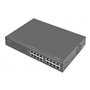 Network Switch Digitus 8-port Gigabitgabit Poe + Injektor 250w Schw