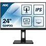 AOC Q24P2Q IPS Monitor 23.8" QHD 2560x1440 με Χρόνο Απόκρισης 4ms GTG
