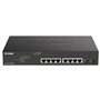 D-Link DGS-1100-10MPV2 Managed L2 PoE+ Switch με 8 Θύρες Gigabit (1Gbps) Ethernet και 2 SFP Θύρες