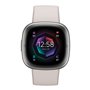 Fitbit Sense 2 Aluminium Αδιάβροχο Smartwatch με Παλμογράφο (Silver / White)