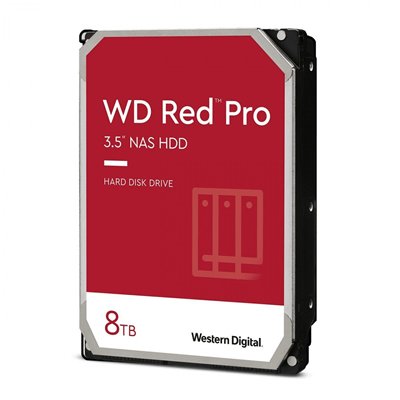 Western Digital Red Pro 8TB HDD Σκληρός Δίσκος 3.5" SATA III 7200rpm με 256MB Cache για NAS WD8005FFBX