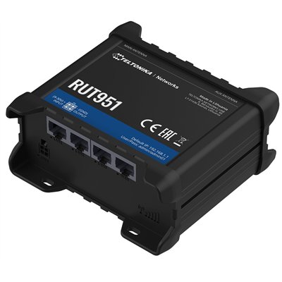 Teltonika RUT951 Ασύρματο 4G Mobile Router με 4 Θύρες Ethernet