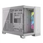 Corsair iCUE 2500X RGB Gaming Mini Tower Κουτί Υπολογιστή με Πλαϊνό Παράθυρο Λευκό