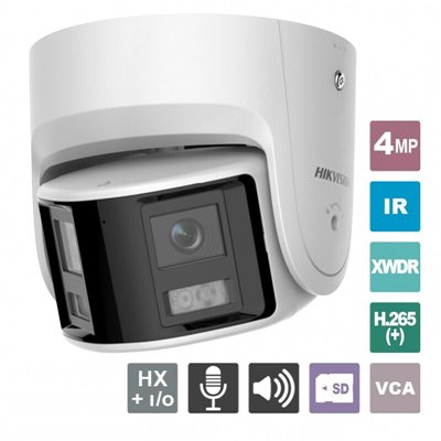 Hikvision DS-2CD2346G2P-ISU/SL(C) IP Κάμερα Παρακολούθησης Full HD+ 4MP Αδιάβροχη με Αμφίδρομη Επικοινωνία και Φακό 2.8mm