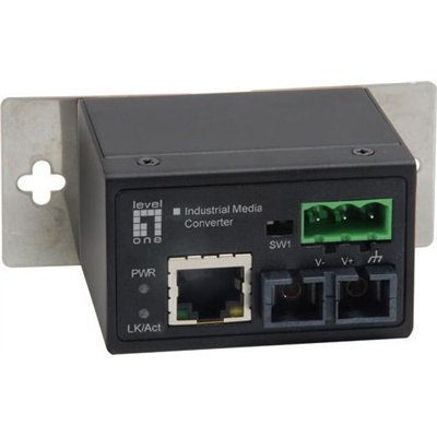Level One RJ45 to 100FX SC SM 30km