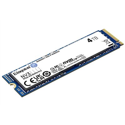 Kingston SSD 4TB M.2 NVMe PCI Express 4.0 SNV3S/4000G