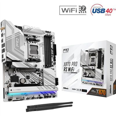 ASRock X870 Pro RS WiFi Motherboard ATX με AMD AM5 Socket