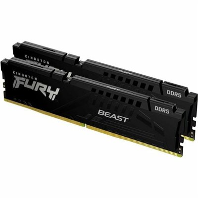 Kingston FURY Beast DDR5 64GB RAM με 2x32GB Modules και Ταχύτητα 6000 για Desktop KF560C30BBEK2-64