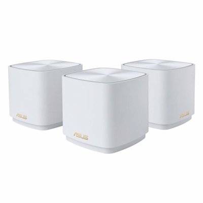 Asus ZenWiFi XD4 Plus WiFi Mesh Network Access Point Wi‑Fi 6 Dual Band (2.4 & 5GHz) σε Τριπλό Kit Λευκό