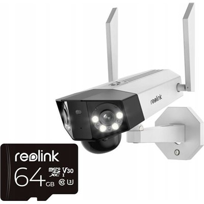 Reolink Duo Series IP Dual Κάμερα Παρακολούθησης 4G Full HD+ 6MP Αδιάβροχη Μπαταρίας με Αμφίδρομη Επικοινωνία και Φακό 2.8mm