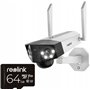 Reolink Duo Series IP Dual Κάμερα Παρακολούθησης 4G Full HD+ 6MP Αδιάβροχη Μπαταρίας με Αμφίδρομη Επικοινωνία και Φακό 2.8mm