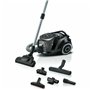 Bosch BGC41XSIL Ηλεκτρική Σκούπα 700W με Σακούλα 2.4lt Μαύρη