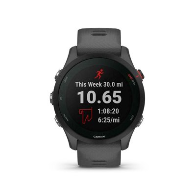 Garmin Forerunner 255 46mm Αδιάβροχο Smartwatch με Παλμογράφο (Slate Gray)