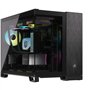 Corsair 2500X Gaming Mini Tower Κουτί Υπολογιστή με Πλαϊνό Παράθυρο Black/Obsidian Aluminum