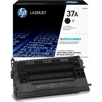 HP 37A Γνήσιο Toner Laser Εκτυπωτή Μαύρο 11000 Σελίδων (CF237A)