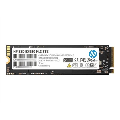 HP EX950 SSD 2TB M.2 NVMe PCI Express 3.0 5MS24AA