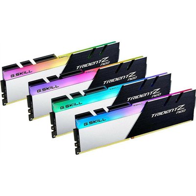 G.Skill Trident Z Neo DDR4 64GB RAM με 4x16GB Modules και Ταχύτητα 3600 για Desktop F4-3600C18Q-64GTZN