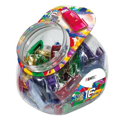 Emtec C410 80τμχ 32GB USB 2.0 Stick Πολύχρωμο