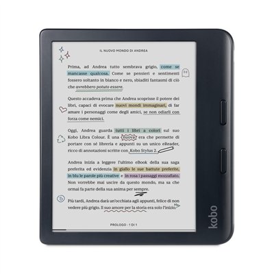 Kobo Libra Colour με Οθόνη Αφής 7" (32GB) Μαύρο