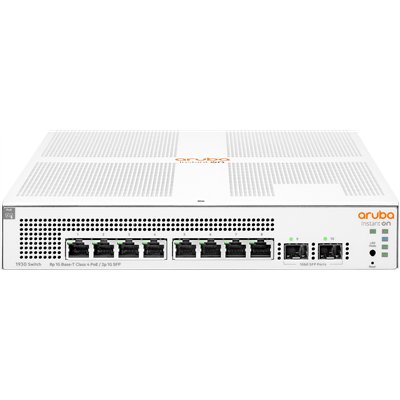 Aruba Instant On 1930 Managed L2 PoE+ Switch με 8 Θύρες Gigabit (1Gbps) Ethernet και 2 SFP Θύρες