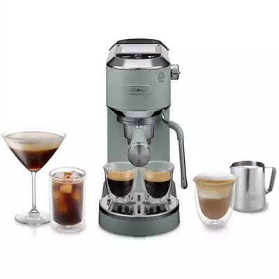 De'Longhi Dedica Duo Μηχανή Espresso 1450W Πίεσης 15bar Silver