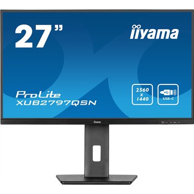 Iiyama ProLite XUB2797QSN-B2 IPS Monitor 27" QHD 2560x1440
