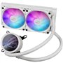 Asus ROG Ryuo III 240 ARGB Υδρόψυξη Επεξεργαστή Διπλού Ανεμιστήρα 120mm για Socket AM4/AM5/1700/1200/115x Λευκή