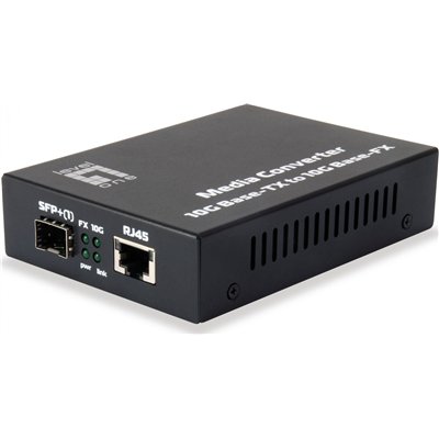 Level One GVT-0500 RJ45 to SFP+ 10-Gigabit Media Converter