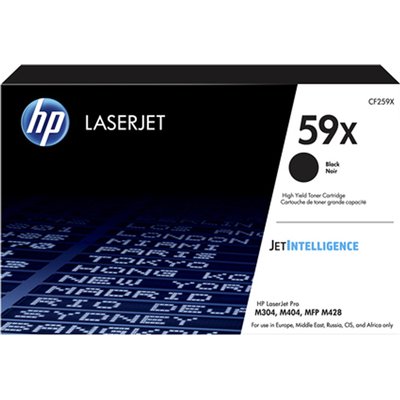 HP 59X Γνήσιο Toner Laser Εκτυπωτή Μαύρο High Yield 10000 Σελίδων (CF259X)
