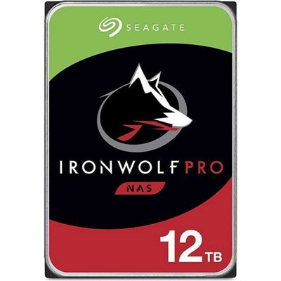 Seagate IronWolf Pro 12TB HDD Σκληρός Δίσκος 3.5" SATA III 7200rpm με 256MB Cache για NAS ST12000NT001