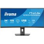 Iiyama ProLite XCB3494WQSU-B1 Ultrawide VA HDR Curved Monitor 34" QHD 3440x1440