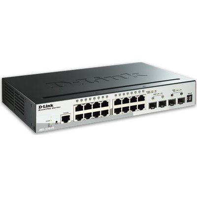 D-Link DGS-1510-20 Unmanaged L2 Switch με 16 Θύρες Gigabit (1Gbps) Ethernet και 4 SFP Θύρες