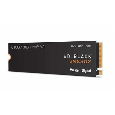 Western Digital Black SN850X w/o Heatsink SSD 4TB M.2 NVMe PCI Express 4.0 WDS400T2X0E