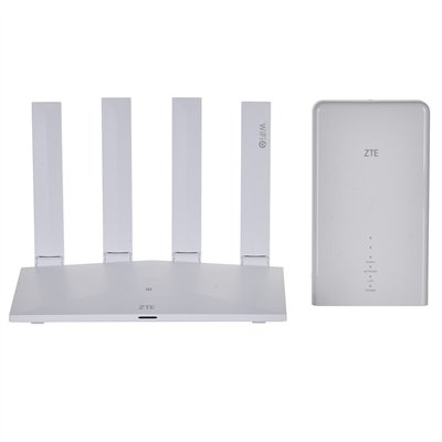 ZTE MC889+T3000 Ασύρματο 5G Router Wi‑Fi 6 με 3 Θύρες Gigabit Ethernet