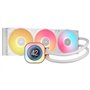 Corsair ICUE Link Titan RX Υδρόψυξη Επεξεργαστή Τριπλού Ανεμιστήρα 120mm για Socket AM4/AM5/1700 με RGB Φωτισμό Λευκή