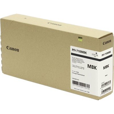 Canon PFI-710 Γνήσιο Μελάνι Εκτυπωτή InkJet Matte Μαύρο (2353C001)