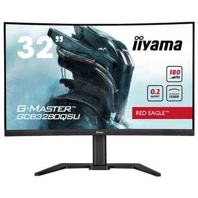Iiyama G-Master GCB3280QSU-B2 VA Curved Gaming Monitor 31.5" QHD 2560x1440 165Hz
