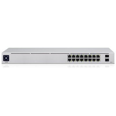 Ubiquiti USW-16-PoE Managed L2 PoE+ Switch με 16 Θύρες Gigabit (1Gbps) Ethernet και 2 SFP Θύρες