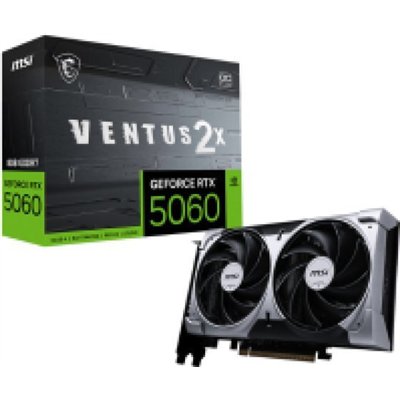 MSI GeForce RTX 5060 8GB GDDR7 Ventus 2X OC Κάρτα Γραφικών 602-V537-24S V537-002R